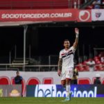 Luciano marca de novo, mas São Paulo cede empate contra Fluminense no Morumbi. (Foto: Twitter do Brasileirão)