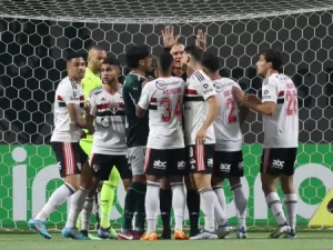 São Paulo se classificou contra o Palmeiras, no Allianz Parque, pela Copa do Brasil. (Foto: Marcello Zambrana)