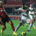 São Paulo foi derrotado pelo Flamengo pela Copa do Brasil. (Foto Twitter do São Paulo)
