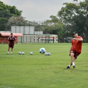 Rogério Ceni comanda São Paulo em decisão em Fortaleza. (Foto: Twitter do São Paulo)