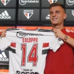 Galoppo ficou relegado ao banco do São Paulo nos últimos jogos. (Foto: X do SPFC)