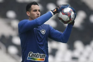 Gatito, goleiro do Botafogo, vai roubar a vaga de ex-goleiro do São Paulo. (Foto: Twitter do Botafogo)