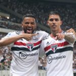 Igor Vinícius fez o gol que levou o jogo para os pênaltis e o São Paulo se classificou. (Foto: Twitter do São Paulo)