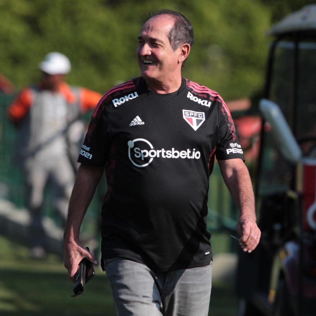 Muricy São Paulo enfrenta Ceará pela Copa Sul-Americana. (Foto: Twitter do São Paulo)