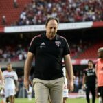 Rogério Ceni está em busca de solução para meta do São Paulo. (Foto: Twitter do São Paulo)