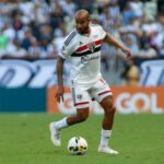 Patrick fez o gol da vitória do São Paulo contra o América no primeiro turno. (Foto: Twitter do São Paulo)