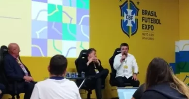 Julio Casares defende Rogério Ceni no São paulo. (Foto: Twitter do São Paulo)