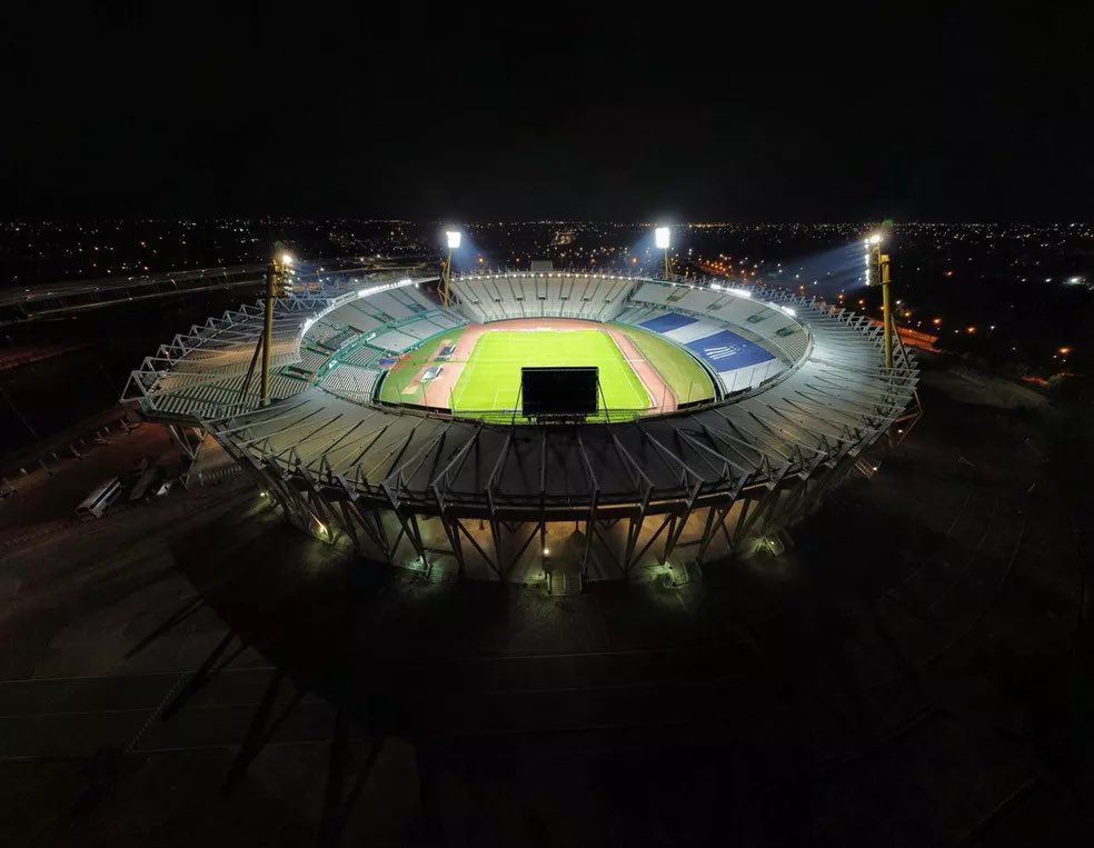 São Paulo disputou final da Sula em Córdoba em 2022. (Foto: Twitter da Conmebol)