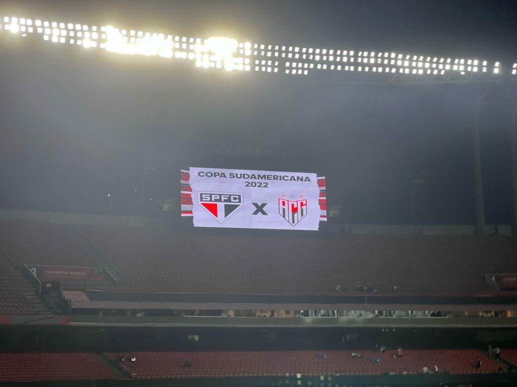São Paulo enfrenta Atlético por decisão da Copa Sul-Americana. (Foto: Twitter do São Paulo)