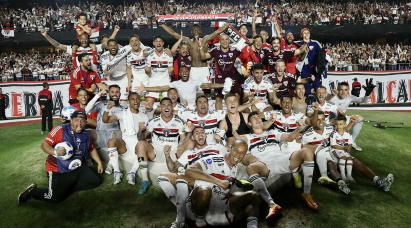 São Paulo chega à 18ª final continental de sua história. (Foto: Twitter do São Paulo)