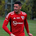 Luciano foi um dos artilheiros do São Paulo em 2022. (Foto: Twitter do São Paulo)