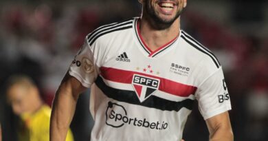 Calleri foi artilheiro do São Paulo em 2022. (Foto: Twitter do São Paulo)