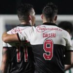 Calleri e Luciano formam dupla goleadora no São Paulo em 2022. (Foto: Twitter do São Paulo)