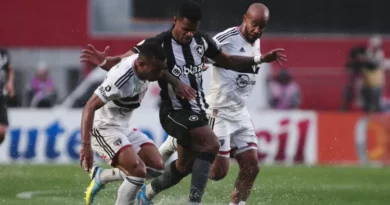 São Paulo enfrenta Botafogo pelo Brasileirão. (Foto: Gazeta Press)