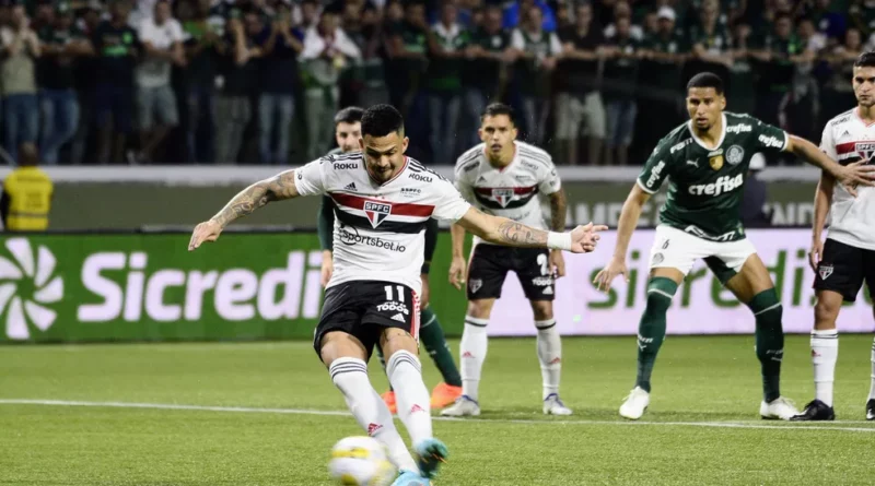 São Paulo visita Palmeiras pelo Brasileirão. (Foto: Marcos Ribolli/ge)