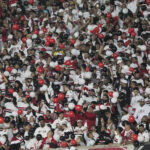 Torcida do São Paulo critica preço dos ingressos. (Foto: Twitter do São Paulo)