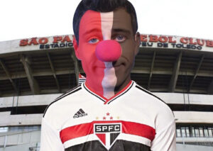 Torcida do São Paulo é feita de palhaço, segundo Organizada do clube. (Foto: Reprodução/Instagram(