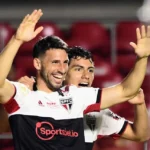 Calleri está em sua temporada mais goleadora da carreira pelo São Paulo. (Foto: Twitter do São Paulo)