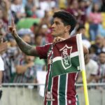 São Paulo sucumbe diante de Germán Cano e perde de virada para Fluminense. (Foto: Delmiro Junior/Gazeta Press)