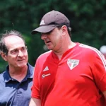 Rogério Ceni e Muricy Ramalho estão no comando do São Paulo. (Foto: Twitter do São Paulo)