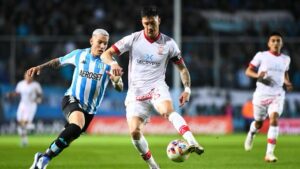 Lucas Merolla é a bola da vez para defesa do São Paulo. (Foto: Twitter do Huracán)