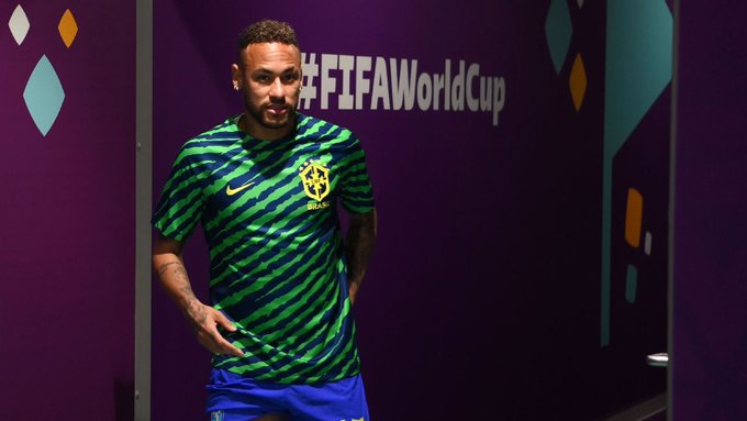 Neymar será titular pelo Brasil. (Foto: Twitter da CBF)