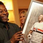 São Paulo presta homenagem ao Rei Pelé. (Foto: Reprodução/Twitter)