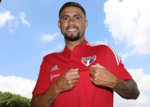 São Paulo anuncia chegada de Wellington Rato para 2023. (Foto: Twitter do São Paulo)