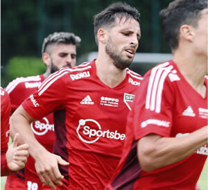 Calleri foi artilheiro do São Paulo em 2022. (Foto: Twitter do São Paulo)