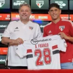 São Paulo apresenta xerifão para a temporada 2023. (Foto: José Edgar/ge)