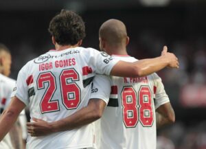 São Paulo libera jogador para o Galo. (Foto: Twitter do São Paulo)