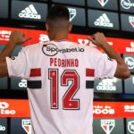 Pedrinho é o novo reforço do São Paulo em 2023. (Foto: Twitter do São Paulo)