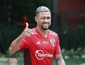 Wellington Rato foi destaque na estreia do São Paulo no Paulistão. (Foto: Twitter do São Paulo)