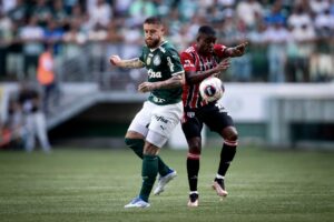 Empate sem gols entre Palmeiras x São Paulo pelo Paulistão. (Foto: Twitter do Allianz Parque)