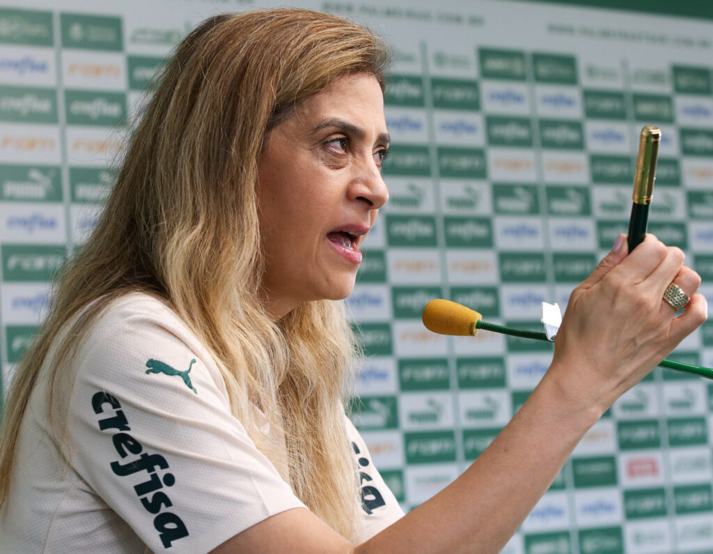Foto: Fabio Menotti/Palmeiras - Leila tomou a decisão final sobre o acordo junto ao São Paulo.