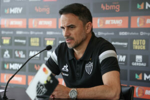 Foto: Pedro Souza / Atlético - Dirigente sabe que o jogador interessa ao São Paulo e +4 clubes no Brasil.