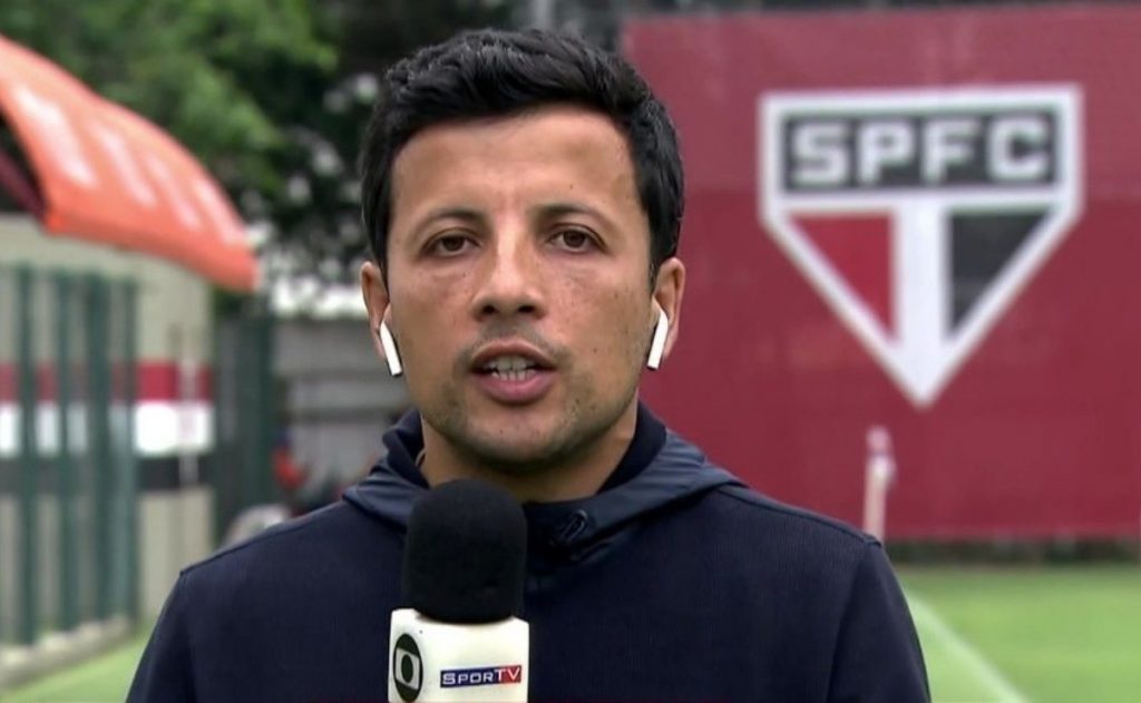 Foto: Reprodução/SporTV - Comunicador trouxe informações sobre o técnico do São Paulo.