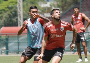 Calleri é visado no São Paulo e pode ser sacado do time titular. (Foto: Twitter do São Paulo)