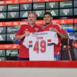 Erison chega com tudo no São Paulo. (Foto: José Edgar de Matos)