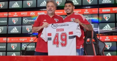 Erison chega com tudo no São Paulo. (Foto: José Edgar de Matos)