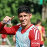 Alan Franco está escalado no São Paulo. (Foto: Twitter do São Paulo)