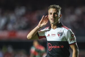 Galoppo é artilheiro do São Paulo na temporada. (Foto: Twitter do São Paulo)