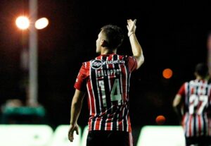 Galoppo é artilheiro do São Paulo na temporada. (Foto: Twitter do São Paulo)