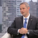 Guilherme Derrite, secretário de Segurança Pública de São Paulo, fala sobre volta das duas torcidas no Estado. (Foto: Reprodução/TV Globo)