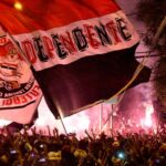 Organizada do São Paulo fez pedido a torcedores. (Foto: Miguel Schincariol)