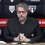 Julio Casares não quis abrir os bolsos no São Paulo. (Foto: Twitter do São Paulo)