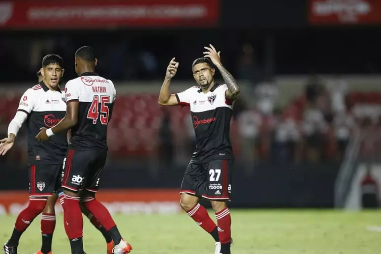 Rato vira responsável por bola parada do São Paulo em 2023. (Foto: Twitter do São Paulo)