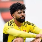 Foto: Marcelo Cortes/Flamengo - Gabigol foi provocado pela torcida do São Paulo.