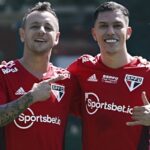 Dupla do São Paulo teve situação atualizada nos bastidores. (Foto: Twitter do São Paulo)