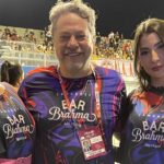 Foto: Reprodução/Instagram - Julio Casares foi acompanhar o desfile de uma das organizadas do São Paulo.